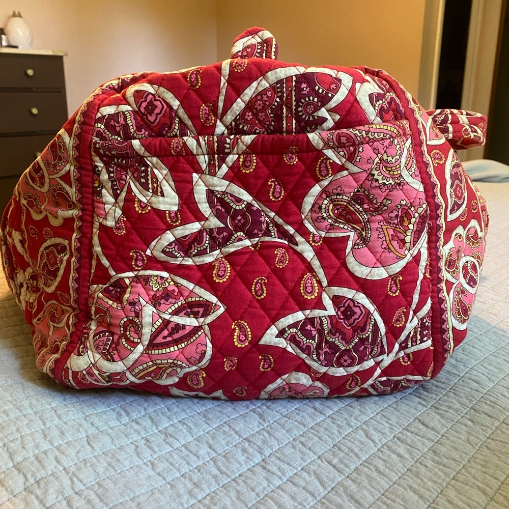 Pink Paisley Vera Bradley Large Duffel Bag